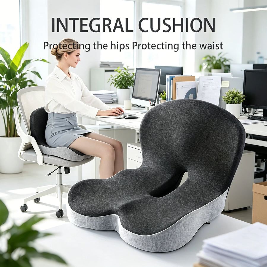 POSTUREMEND Ergonomic Seat Cushion — All-Day Comfort for Every Chair