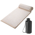 POSTUREMEND Acupressure Mat & Pillow Set — Melt Away Tension, Anywhere